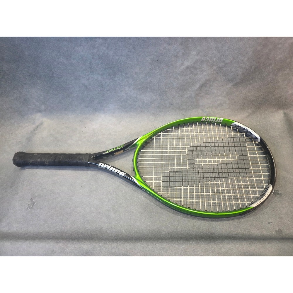 Prince Beast Turbo Tennis Racquet Green Black 4 3/8 Triple Threat Stability